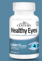 21st Century, Healthy Eyes, Lutein and Antioxidants, 60 Tablets