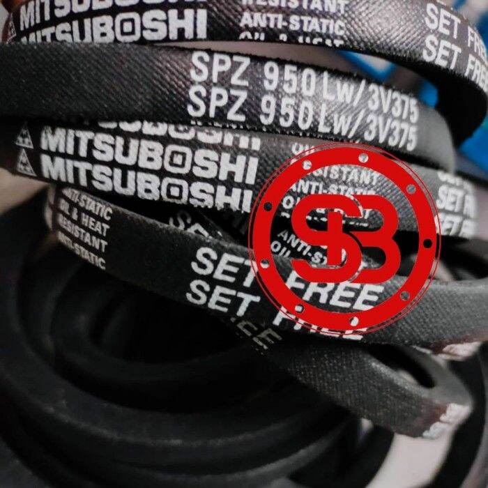 Courroie Trapézoïdale (section V) SPZ Haute Qualité - Choisissez Votre Longueur (ex: SPZ630-Z2800)