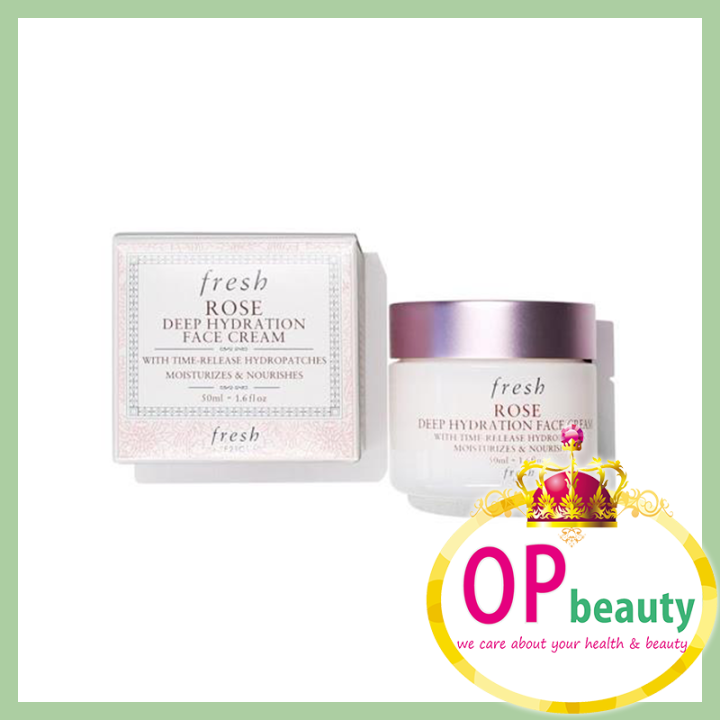 Fresh Rose Deep Hydration Face Cream 50ml Lazada