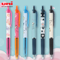 ญี่ปุ่น UNI จำกัด Kawaii น้ำมันปากกาเป็นกลางปากกาลูกลื่นเปลี่ยนเติมญี่ปุ่นการ์ตูนน่ารักเครื่องใช้สำนักงานปากกาเป็นกลาง