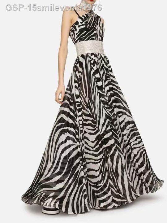 ได้-เสื้อยืด15smilevonla1976-vestido-retranco-feminino-preto-e-brombro-nico-zebra-sem-ชุดค่า-mangas-divididas-vestidas-de-festa-de-festa-moda-ver-o