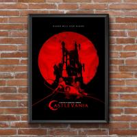 Castlevania Anime Poster Video Game Canvas Poster Home Wall Painting Decoration (No Frame)