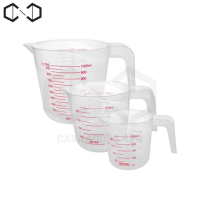 (พร้อมส่งจากไทย) Measuring cup ถ้วยตวง ถ้วยตวงปุ๋ย 3 ขนาด