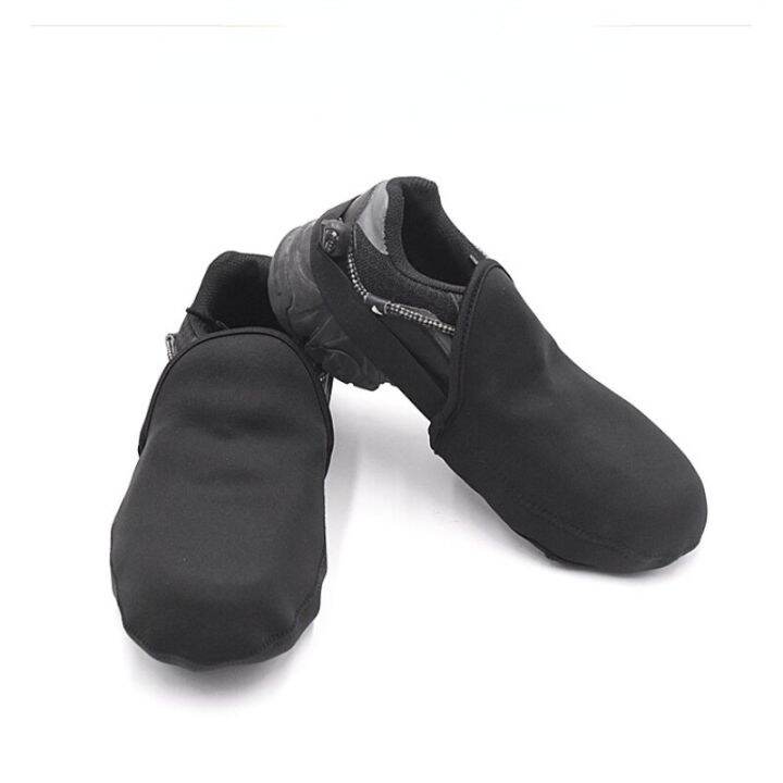 mountain-road-bike-shoe-cover-half-palm-toe-lock-windproof-bicycle-protective-cover-shoe-cover-to-keep-warm-during-winter-riding-rain-boots