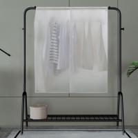 1 PC Drying Rack Transparent Clothing Protector Dust Cover PEVA Closet Cover Lace Up Design Breathable Dust Proof for Home Wardrobe Organisers