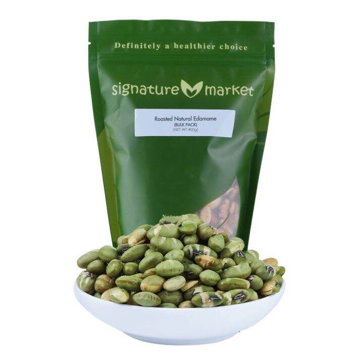Signature Market Roasted Natural Edamame (Bulk Pack) (400g) Lazada