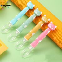 Baby Spoons Feeding Dishes Tableware For Children Flatware Cutlery Spoon Silicone Tools For Patchwork Lot Soup Ladle Feeding Bowl Fork Spoon Sets