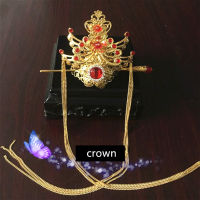 2 colors prince crown swordsman hair accessories ancient hairpin chinese ancient chinese hair accessory king cosplay emperor