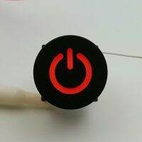 TS27 Series 15Mm Round Power Symbol With LED Momentary SPST PCB Push Button Click Tact Switch