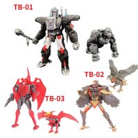 In Stock Transforming Toys Beast Wars TB01 Primal Kingdom Commander Chimpanzee Captain Anime Action Figure Model Gorilla