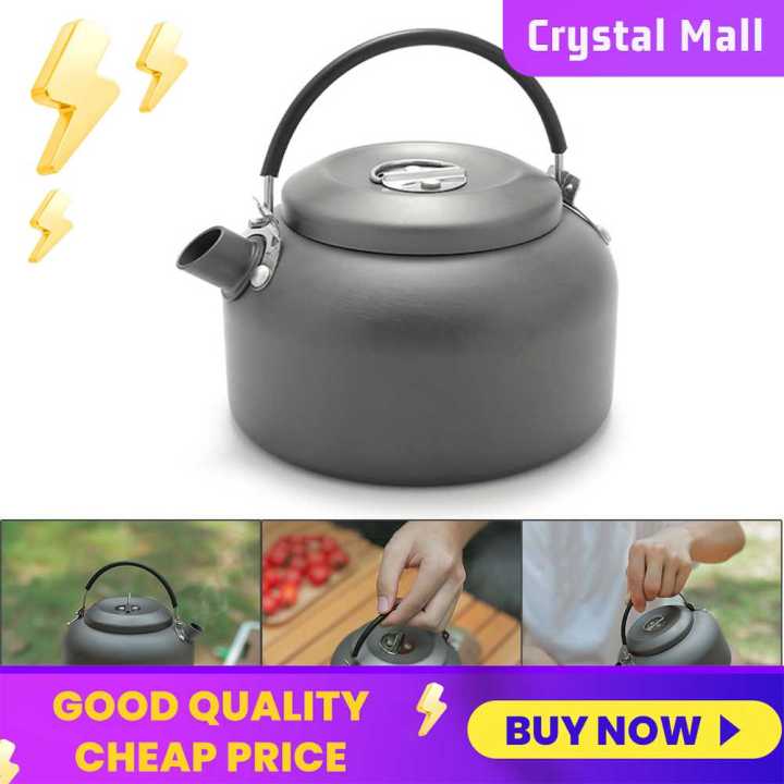 Camping Boil Water Kettle Aluminum Alloy Water Kettle Picnic Tableware  (0.8L)