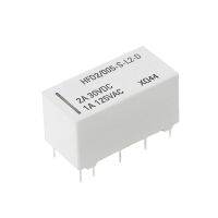 Yingke 5V คอยล์ Bistable แลทชิ่งรีเลย์ Dpdt 2a 30vdc 1a 125vac Hfd2/005-s-l2-d จริง