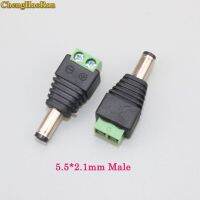 Chenghaoran 1ชิ้น5.5*2.1 5.5*2.5 Bnc Rca ไปยัง Dc Crimp Block หัวเชื่อมปลั๊กอะแดปเตอร์สำหรับกล้องวงจรปิดสำหรับท่านชายหญิงสายกล้อง