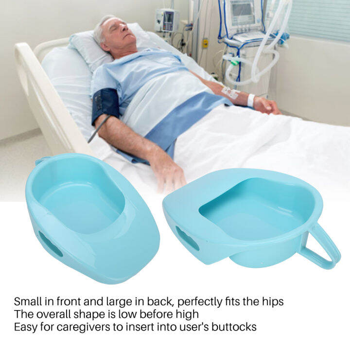 Incontinence Bedridden Patient Plastic Bedpan Bed Pan for Hospital