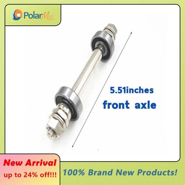 Bicycle Front Axle Sealed Bearing Spindle for BMX, Mountain Bike MTB