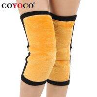 COYOCO Brand Gold Velvet Knee Sleeve Support Protect 1 Pcs Plus Velvet Warm Kneepad Cycling Gym Braces Elastic Sports Knee Pad Supports Braces