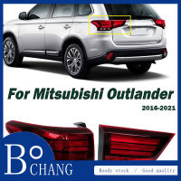 อุปกรณ์เสริมรถยนต์ไฟสัญญาณไฟท้ายด้านนอก2016-2021สำหรับ Mitsubishi Outlander