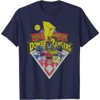 Us Power Rangers Adult T-Shirt Logo Group 01 T-Shirt - Mens T-Shirt