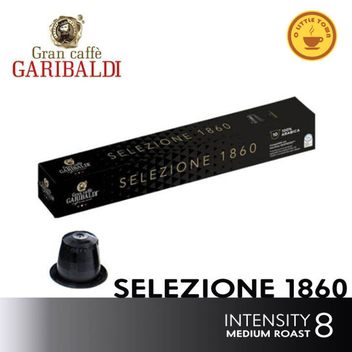 Gran Caffe Garibaldi Selezione 1860 Intensity 8 Nespresso Compatible ...