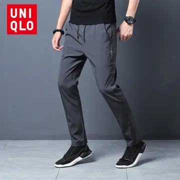 Women's Black Mid Rise Relaxed Joggers
