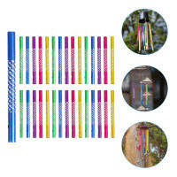 Mlinstudio 100pcs Wind Replacement Tubes Diy ลมระฆังหลอดไฟการเปลี่ยนหลอดระฆังหลอดไฟ