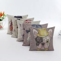 【LZ】☊  Cães decorativos almofadas de cobertura de almofada decoração para casa fronha almofadas para sofá serapilheira lance almofadas cojines travesseiro