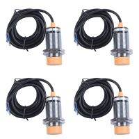 4X LJC30A3-H-J/EZ AC 90-250V NO 2-Wire Capacitance Proximity Sensor Switch Detector 0-20mm