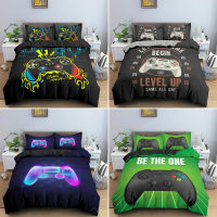 Game Bedding Set Soft Duvet Cover Set Comfoter Bedding Quilt Cover with Pillowcase Kids Bedding Set Luxury Queen King Size