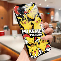 สำหรับ OPPO Reno8 T Reno8 T 5G Reno8 Z 5G รวมทุกอย่างกรณีโทรศัพท์ฟิล์มการ์ตูน Pokémon Pikachu Psyduck Squirtle Snorlax Design เปลือกแข็งกล้องคลุมทั้งหมดเคสป้องกันทนแรงกระแทก