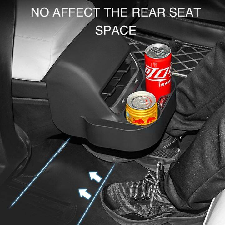 for-tesla-model-3-model-y-2023-accessories-rear-seat-air-vent-car-cup-holder-drink-bottle-organizer-multi-function-holders-new