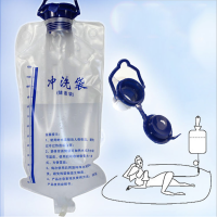 1200ML Enema Kit ครัวเรือน Enema กระเป๋าสปาลำไส้ล้างพิษ Colon Hydrotpy Anus &amp; ช่องคลอดทำความสะอาดผู้หญิงทวารหนัก Showe