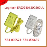 เครื่องชาร์จอุปกรณ์พลังงาน12V 2A Logitech EFS02401200200UL 534-000574 534-000635อะแดปเตอร์สวิตชิ่งอะแดปเตอร์ AC DC