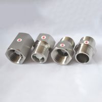 1/2" BSP Male Female Thread 304 Stainless Steel Check Valve One Way Non-return Valve For Water Tank Water Heater Toilet