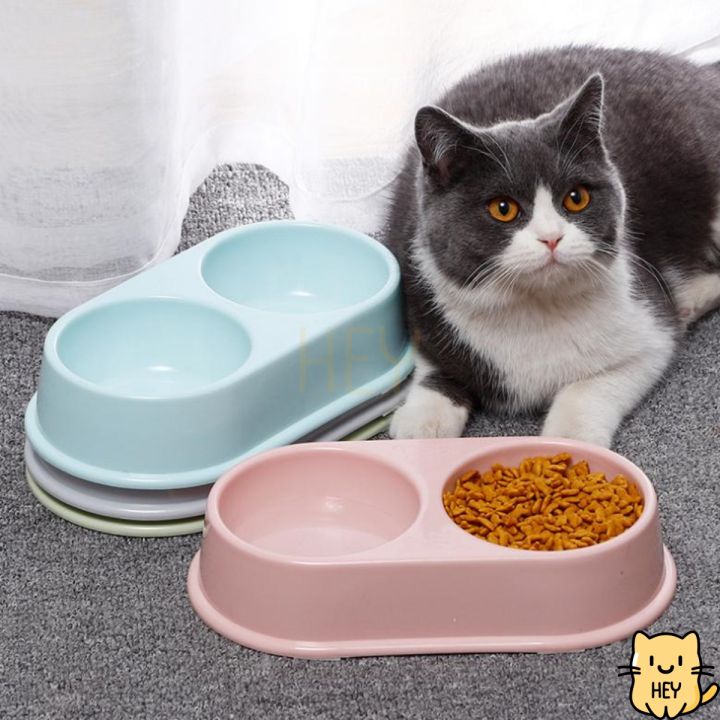 ชามอาหารสัตว์เลี้ยง-ประหยัด-ชามอาหารแมว-ชามแมว-สุนัข-หมา-ถ้วยอาหารแมว-ชามข้าวแมว-ที่ให้อาหารแมว