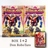 Bandai Don RoboTaro 1+ 2 DonBrothers Onitaijin ดอนบราเธอร์ส มินิพลา Mini Pla Set โมเดล Minipla Don Brothers