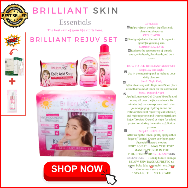 Brilliant Skin Essentials Rejuvenating Facial Set Authentic with ...