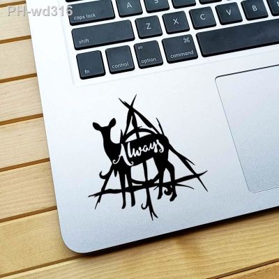 Always Magic Deer Vinyl Laptop Sticker for Macbook Air 13 Pro 14 16 Retina 12 15 Inch Mac Skin Notebook Keyboard Trackpad Decal