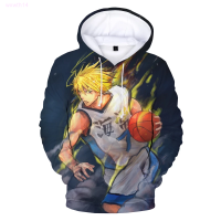 Cartoon Mens Clothing Anime 3D Printed Kuroko No Basket Mens Hoodies 2022 Hot Sale Teens With Hood Jackets Streetwear Funny Size:XS-5XL