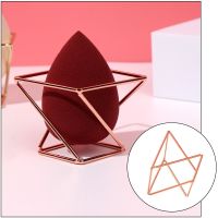 1pcs Creative Three-dimensional Wrought Powder Puff Shelf Beauty Egg Stand Makeup Sponge Display Rack