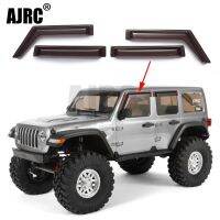 1set Window Sun Visor Wind Rain Shield Deflector For 1/10 Axial SCX10 III AXI03007 Wrangler RC Car Accessories Decoration