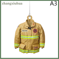 Zhangxiuhua เสื้อคลุมหมวกนักผจญเพลิงจำลองของตกแต่งรถแขวนใหม่ของขวัญแบบจี้