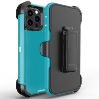 [COD] Suitable for iPhone 13 6.1 solid robot clip anti-drop mobile phone case protective