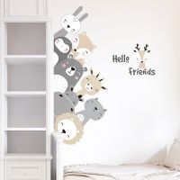 Animal Theme Wall Sticker for Baby Bedroom Kids Room Sticker Wall Decals Baby Nursery Wallpaper Wall Decoration Art Decals Wall Stickers  Decals