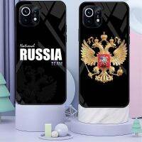 Russian Flag Phone Case Glass Cover For Xiaomi Note10 Poco F3 Poco M3 M4 Pro 5G 8 SE 9 T SE Pro 10 I S 10t Ultra 11 T X 12