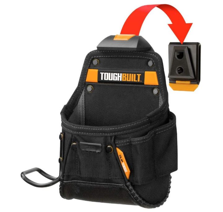 ToughBuilt Tool Belt TB-CT-24 Work Belt Project Pouch/Hammer Loop ...