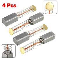 Toolstar ชิ้นส่วนเครื่องมือไฟฟ้าแปรงคาร์บอน4ชิ้นสำหรับ10x5x5mm มอเตอร์ไฟฟ้า