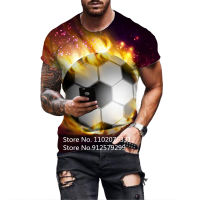 2023 newSummer Mens T Shirts Soccer Loose Clothes Vintage Short Sleeve Fashion Football Printed O Collared T Shirts