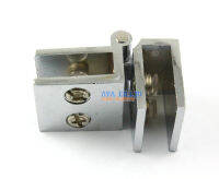 2 Pieces Glass To Glass Hinge 90 Degree Out Swing Cabinet Showcase Glass Clamp