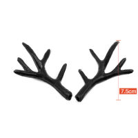 Wyoutong ประดิษฐ์ Deer Horn DIY Headband จำลองกวาง Antlers ปาร์ตี้คอสเพลย์คริสต์มาสตกแต่ง Handcraft อุปกรณ์เสริมผม