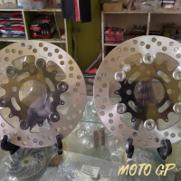 จาน Brembo Moto GP งาน 10a เหมือนแท้สุดๆ จานเบรค Brembo (เบรมโบ้) MOTO GP ใส่เวฟทุกรุ่น / PCX ขนาด 220m.